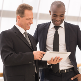 Businessmen Talking